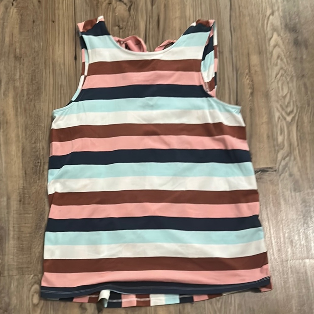 Matilda Jane Women’s Striped Sleeveless Top - Multicolor
